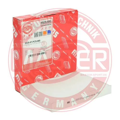 Filter, Innenraumluft MASTER-SPORT GERMANY 2335-IF-PCS-MS Bild Filter, Innenraumluft MASTER-SPORT GERMANY 2335-IF-PCS-MS