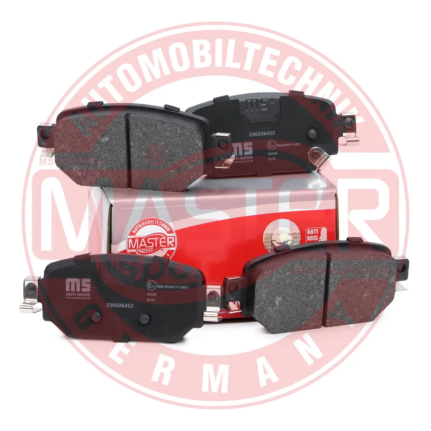 Bremsbelagsatz, Scheibenbremse Hinterachse MASTER-SPORT GERMANY 236026452