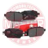 Bremsbelagsatz, Scheibenbremse Hinterachse MASTER-SPORT GERMANY 236026452 Bild Bremsbelagsatz, Scheibenbremse Hinterachse MASTER-SPORT GERMANY 236026452