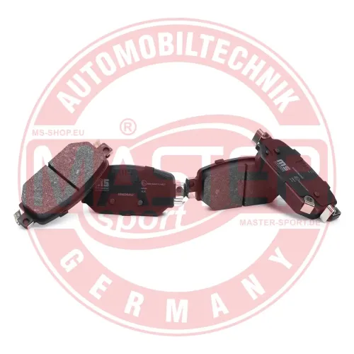 Bremsbelagsatz, Scheibenbremse Hinterachse MASTER-SPORT GERMANY 236026452 Bild Bremsbelagsatz, Scheibenbremse Hinterachse MASTER-SPORT GERMANY 236026452