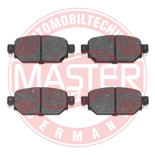 Bremsbelagsatz, Scheibenbremse Hinterachse MASTER-SPORT GERMANY 236026452 Bild Bremsbelagsatz, Scheibenbremse Hinterachse MASTER-SPORT GERMANY 236026452