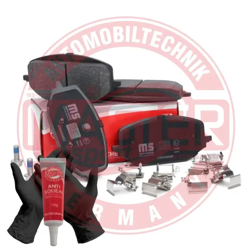 Bremsbelagsatz, Scheibenbremse Vorderachse MASTER-SPORT GERMANY 236026682 Bild Bremsbelagsatz, Scheibenbremse Vorderachse MASTER-SPORT GERMANY 236026682