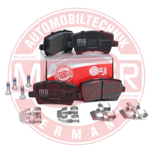 Bremsbelagsatz, Scheibenbremse Hinterachse MASTER-SPORT GERMANY 236027362 Bild Bremsbelagsatz, Scheibenbremse Hinterachse MASTER-SPORT GERMANY 236027362