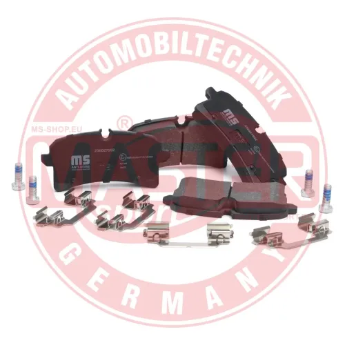 Bremsbelagsatz, Scheibenbremse Hinterachse MASTER-SPORT GERMANY 236027992 Bild Bremsbelagsatz, Scheibenbremse Hinterachse MASTER-SPORT GERMANY 236027992