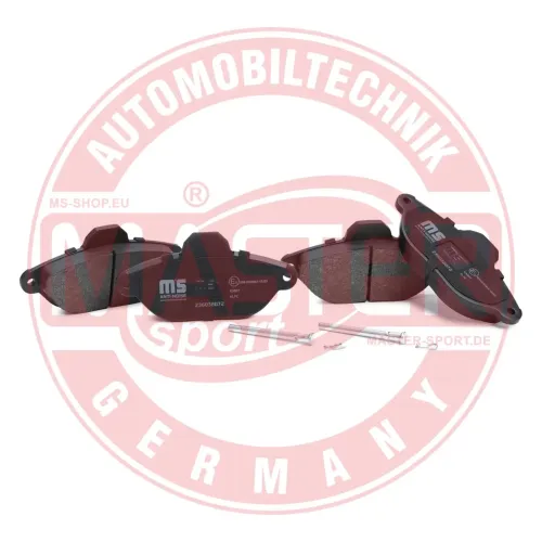 Bremsbelagsatz, Scheibenbremse Vorderachse MASTER-SPORT GERMANY 236038072 Bild Bremsbelagsatz, Scheibenbremse Vorderachse MASTER-SPORT GERMANY 236038072