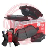 Bremsbelagsatz, Scheibenbremse Vorderachse MASTER-SPORT GERMANY 236038112