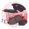 Bremsbelagsatz, Scheibenbremse Vorderachse MASTER-SPORT GERMANY 236038112 Bild Bremsbelagsatz, Scheibenbremse Vorderachse MASTER-SPORT GERMANY 236038112