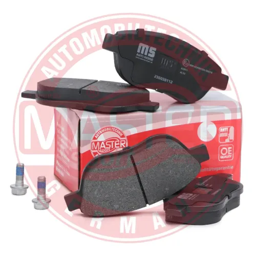 Bremsbelagsatz, Scheibenbremse Vorderachse MASTER-SPORT GERMANY 236038112 Bild Bremsbelagsatz, Scheibenbremse Vorderachse MASTER-SPORT GERMANY 236038112