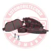 Bremsbelagsatz, Scheibenbremse Vorderachse MASTER-SPORT GERMANY 236038112 Bild Bremsbelagsatz, Scheibenbremse Vorderachse MASTER-SPORT GERMANY 236038112