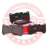 Bremsbelagsatz, Scheibenbremse Vorderachse MASTER-SPORT GERMANY 236048062