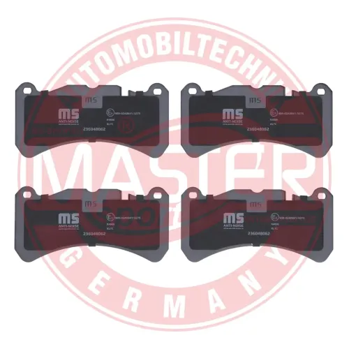 Bremsbelagsatz, Scheibenbremse Vorderachse MASTER-SPORT GERMANY 236048062 Bild Bremsbelagsatz, Scheibenbremse Vorderachse MASTER-SPORT GERMANY 236048062