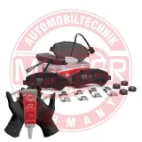 Bremsbelagsatz, Scheibenbremse Vorderachse MASTER-SPORT GERMANY 236048112
