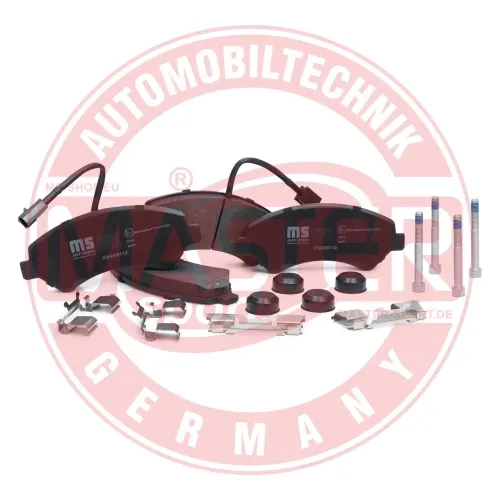 Bremsbelagsatz, Scheibenbremse Vorderachse MASTER-SPORT GERMANY 236048112 Bild Bremsbelagsatz, Scheibenbremse Vorderachse MASTER-SPORT GERMANY 236048112