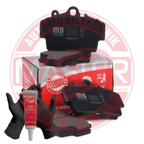 Bremsbelagsatz, Scheibenbremse Vorderachse MASTER-SPORT GERMANY 236048152 Bild Bremsbelagsatz, Scheibenbremse Vorderachse MASTER-SPORT GERMANY 236048152