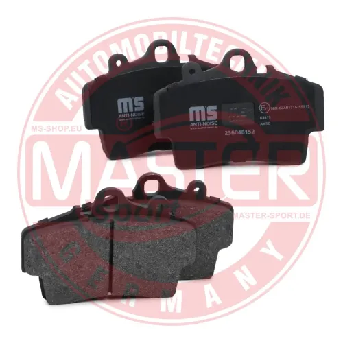 Bremsbelagsatz, Scheibenbremse Vorderachse MASTER-SPORT GERMANY 236048152 Bild Bremsbelagsatz, Scheibenbremse Vorderachse MASTER-SPORT GERMANY 236048152
