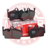 Bremsbelagsatz, Scheibenbremse Hinterachse MASTER-SPORT GERMANY 236048162