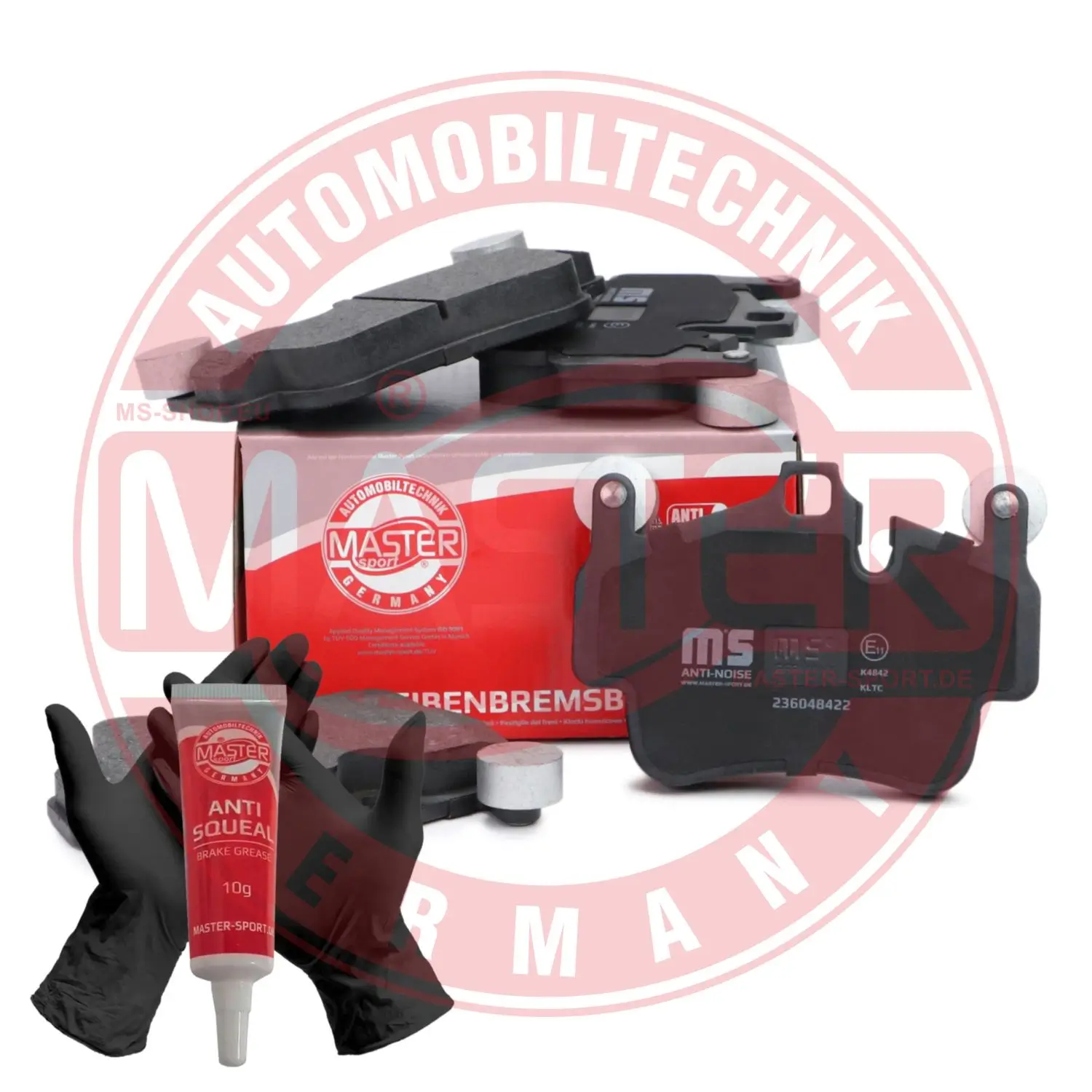 Bremsbelagsatz, Scheibenbremse MASTER-SPORT GERMANY 236048422