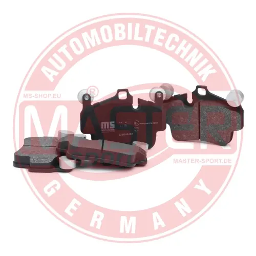 Bremsbelagsatz, Scheibenbremse MASTER-SPORT GERMANY 236048422 Bild Bremsbelagsatz, Scheibenbremse MASTER-SPORT GERMANY 236048422
