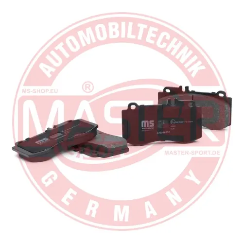Bremsbelagsatz, Scheibenbremse Vorderachse MASTER-SPORT GERMANY 236048632 Bild Bremsbelagsatz, Scheibenbremse Vorderachse MASTER-SPORT GERMANY 236048632