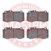 Bremsbelagsatz, Scheibenbremse Vorderachse MASTER-SPORT GERMANY 236048632 Bild Bremsbelagsatz, Scheibenbremse Vorderachse MASTER-SPORT GERMANY 236048632