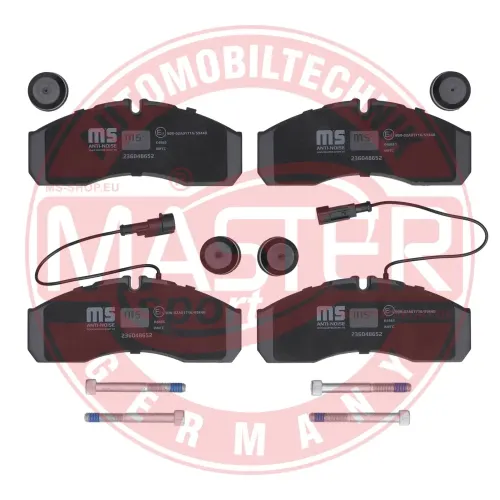 Bremsbelagsatz, Scheibenbremse Vorderachse MASTER-SPORT GERMANY 236048652 Bild Bremsbelagsatz, Scheibenbremse Vorderachse MASTER-SPORT GERMANY 236048652
