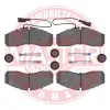 Bremsbelagsatz, Scheibenbremse Vorderachse MASTER-SPORT GERMANY 236048652 Bild Bremsbelagsatz, Scheibenbremse Vorderachse MASTER-SPORT GERMANY 236048652