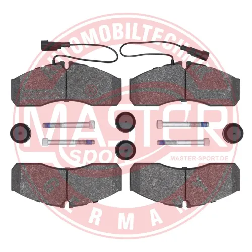 Bremsbelagsatz, Scheibenbremse Vorderachse MASTER-SPORT GERMANY 236048652 Bild Bremsbelagsatz, Scheibenbremse Vorderachse MASTER-SPORT GERMANY 236048652