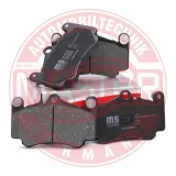 Bremsbelagsatz, Scheibenbremse Vorderachse MASTER-SPORT GERMANY 236049992