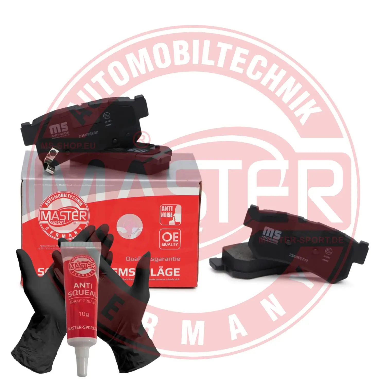 Bremsbelagsatz, Scheibenbremse Hinterachse MASTER-SPORT GERMANY 236056232