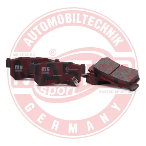 Bremsbelagsatz, Scheibenbremse Hinterachse MASTER-SPORT GERMANY 236056232 Bild Bremsbelagsatz, Scheibenbremse Hinterachse MASTER-SPORT GERMANY 236056232