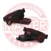 Bremsbelagsatz, Scheibenbremse Hinterachse MASTER-SPORT GERMANY 236056232 Bild Bremsbelagsatz, Scheibenbremse Hinterachse MASTER-SPORT GERMANY 236056232
