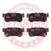 Bremsbelagsatz, Scheibenbremse Hinterachse MASTER-SPORT GERMANY 236056232 Bild Bremsbelagsatz, Scheibenbremse Hinterachse MASTER-SPORT GERMANY 236056232