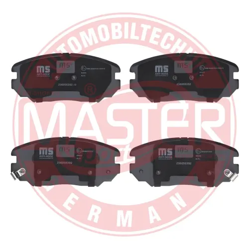 Bremsbelagsatz, Scheibenbremse Vorderachse MASTER-SPORT GERMANY 236056392 Bild Bremsbelagsatz, Scheibenbremse Vorderachse MASTER-SPORT GERMANY 236056392