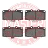 Bremsbelagsatz, Scheibenbremse Vorderachse MASTER-SPORT GERMANY 236056402 Bild Bremsbelagsatz, Scheibenbremse Vorderachse MASTER-SPORT GERMANY 236056402