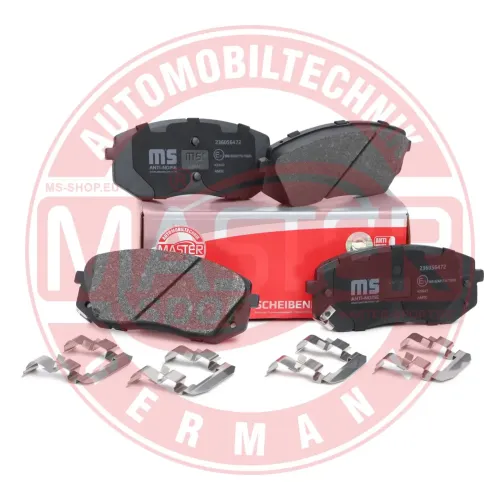 Bremsbelagsatz, Scheibenbremse Vorderachse MASTER-SPORT GERMANY 236056472 Bild Bremsbelagsatz, Scheibenbremse Vorderachse MASTER-SPORT GERMANY 236056472