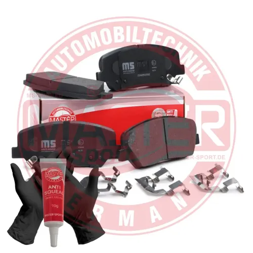Bremsbelagsatz, Scheibenbremse Vorderachse MASTER-SPORT GERMANY 236056592 Bild Bremsbelagsatz, Scheibenbremse Vorderachse MASTER-SPORT GERMANY 236056592