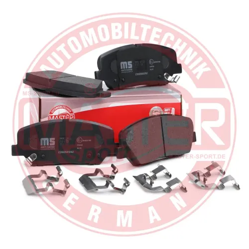 Bremsbelagsatz, Scheibenbremse Vorderachse MASTER-SPORT GERMANY 236056592 Bild Bremsbelagsatz, Scheibenbremse Vorderachse MASTER-SPORT GERMANY 236056592
