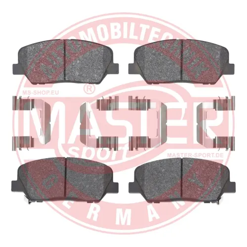 Bremsbelagsatz, Scheibenbremse Vorderachse MASTER-SPORT GERMANY 236056592 Bild Bremsbelagsatz, Scheibenbremse Vorderachse MASTER-SPORT GERMANY 236056592