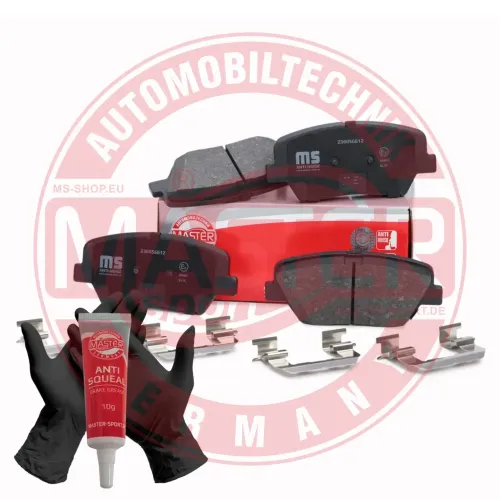 Bremsbelagsatz, Scheibenbremse Vorderachse MASTER-SPORT GERMANY 236056612 Bild Bremsbelagsatz, Scheibenbremse Vorderachse MASTER-SPORT GERMANY 236056612