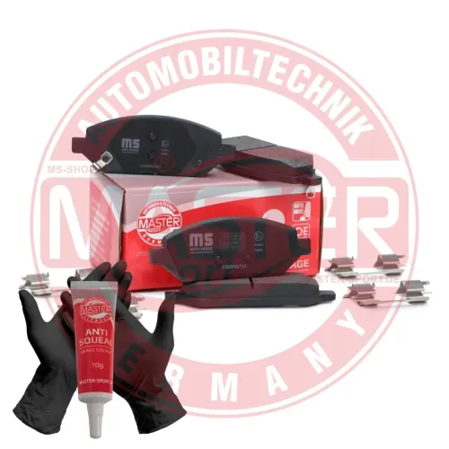 Bremsbelagsatz, Scheibenbremse Vorderachse MASTER-SPORT GERMANY 236056732 Bild Bremsbelagsatz, Scheibenbremse Vorderachse MASTER-SPORT GERMANY 236056732