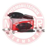 Bremsbelagsatz, Scheibenbremse Vorderachse MASTER-SPORT GERMANY 236056732