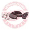Bremsbelagsatz, Scheibenbremse Vorderachse MASTER-SPORT GERMANY 236056732 Bild Bremsbelagsatz, Scheibenbremse Vorderachse MASTER-SPORT GERMANY 236056732