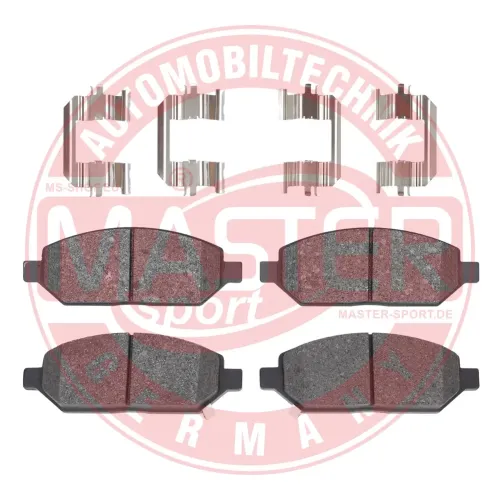 Bremsbelagsatz, Scheibenbremse Vorderachse MASTER-SPORT GERMANY 236056732 Bild Bremsbelagsatz, Scheibenbremse Vorderachse MASTER-SPORT GERMANY 236056732