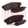 Bremsbelagsatz, Scheibenbremse Hinterachse MASTER-SPORT GERMANY 236056932 Bild Bremsbelagsatz, Scheibenbremse Hinterachse MASTER-SPORT GERMANY 236056932