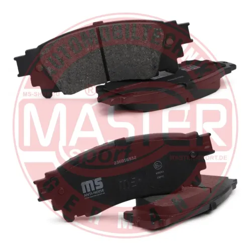 Bremsbelagsatz, Scheibenbremse Hinterachse MASTER-SPORT GERMANY 236056932 Bild Bremsbelagsatz, Scheibenbremse Hinterachse MASTER-SPORT GERMANY 236056932