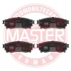 Bremsbelagsatz, Scheibenbremse Hinterachse MASTER-SPORT GERMANY 236056932 Bild Bremsbelagsatz, Scheibenbremse Hinterachse MASTER-SPORT GERMANY 236056932