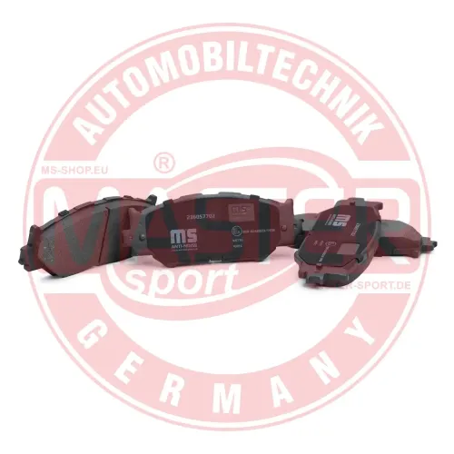 Bremsbelagsatz, Scheibenbremse Vorderachse MASTER-SPORT GERMANY 236057702 Bild Bremsbelagsatz, Scheibenbremse Vorderachse MASTER-SPORT GERMANY 236057702