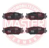 Bremsbelagsatz, Scheibenbremse Vorderachse MASTER-SPORT GERMANY 236057702 Bild Bremsbelagsatz, Scheibenbremse Vorderachse MASTER-SPORT GERMANY 236057702
