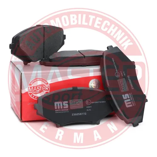 Bremsbelagsatz, Scheibenbremse Vorderachse MASTER-SPORT GERMANY 236058772 Bild Bremsbelagsatz, Scheibenbremse Vorderachse MASTER-SPORT GERMANY 236058772