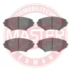 Bremsbelagsatz, Scheibenbremse Vorderachse MASTER-SPORT GERMANY 236058772 Bild Bremsbelagsatz, Scheibenbremse Vorderachse MASTER-SPORT GERMANY 236058772